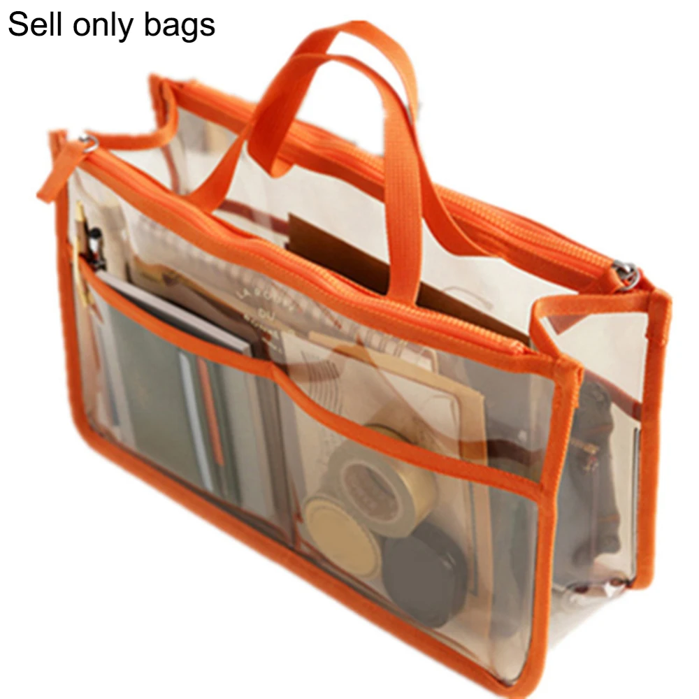 Transparent Waterproof Cosmetic Bag Zippered Wash Bag Travel Bathroom Organizer Bag;Zippered Wash Bag Travel Organizer Bag