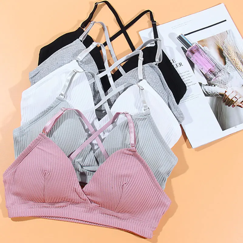 5 цветов бюстгальтер сексуальный женский с подушечками женское нижнее белье без