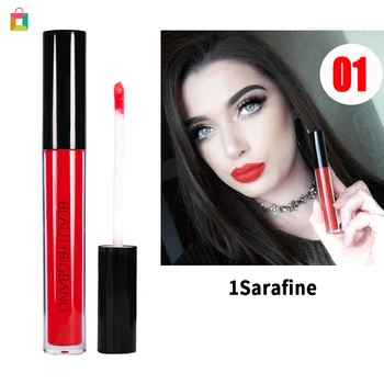 

Matte Liquid Lipsticks Waterproof Long-Lasting Non-Stick Cup Lip Gloss BB2