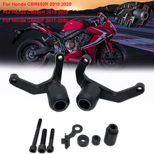 Zabezpieczenie przed upadkiem motocykla rama przesuwu padowa osłona nadwozia Protector dla Honda CBR650R CB650R CB650F 2017 2018 2019 2020