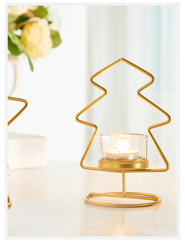 Stand Mold Candle Holder Metal Minimalist Golden Luxury Metal Pillar Candlestick Candelabros Candelabra Home Table Decor KK60ZT
