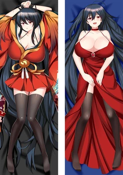 

2020 June Update Anime Azur Lane Pillowcase Sexy Girls Hugging Body Pillow Cover Case 2 Way Throw Pillow case