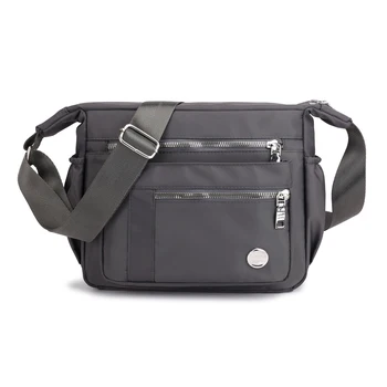 

Women's nylon Handbags High Quality Female Hobos Single Shoulder Bags Solid Multi-pocket Ladies Totes