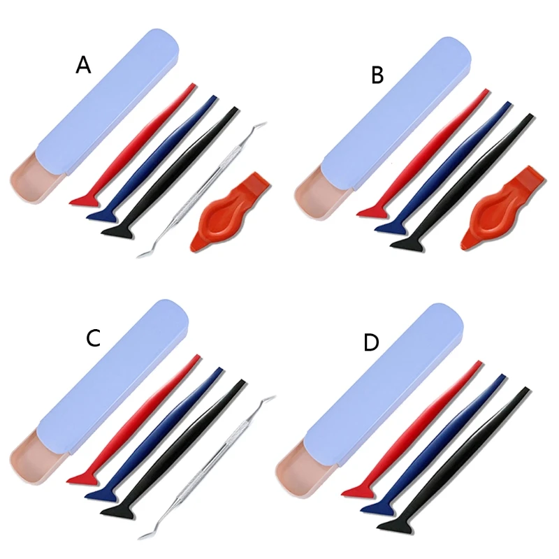Car Stickers Wrap Vinyl Tools Micro Squeegee Scraper car wrapping tools car sticker remover vinyl squeegee window tinting squeegee automotive film tools