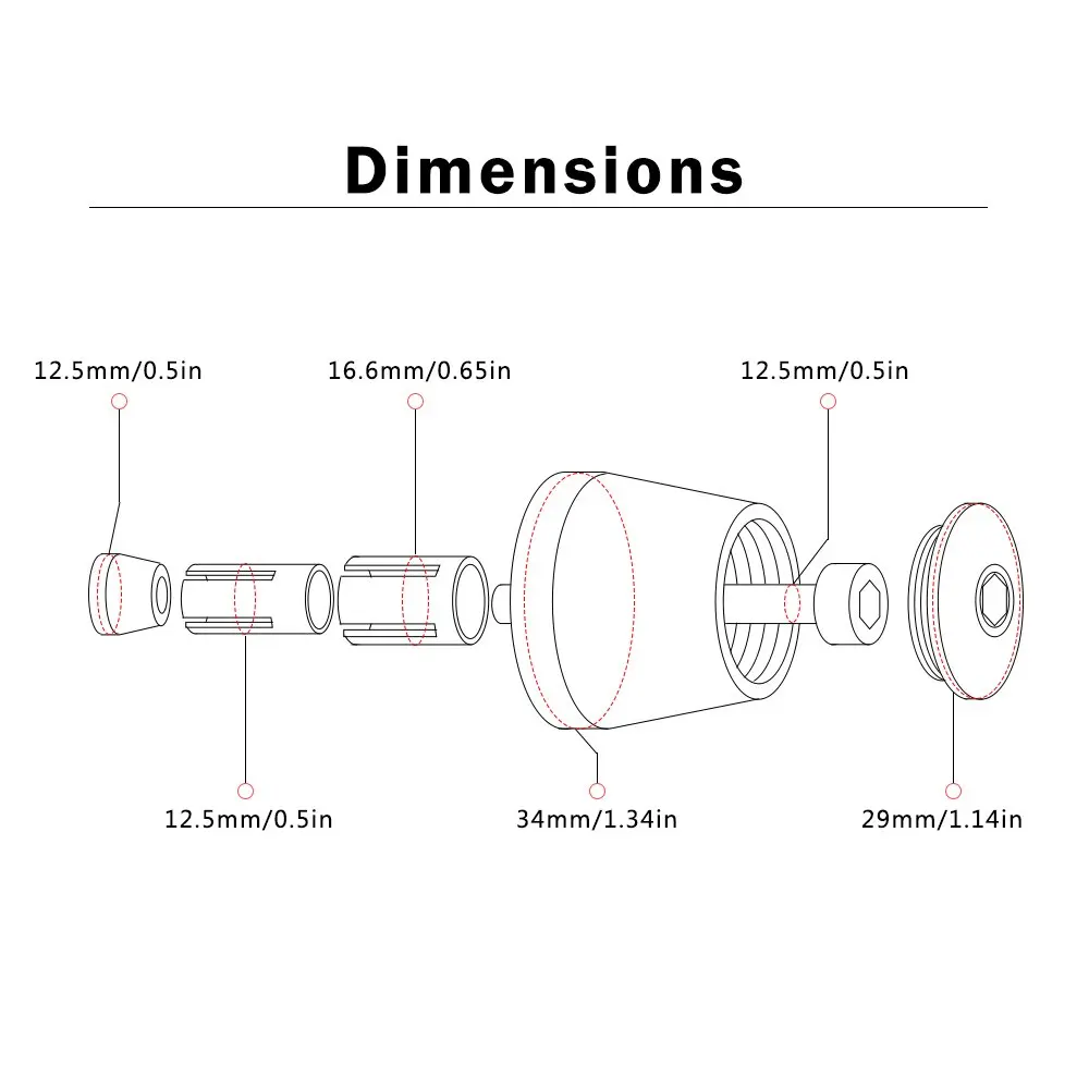 Motorcycle Accessories XMAX 7/8