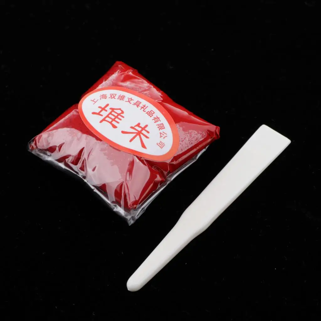 Office Calligraphy Stamp Seal Painting Red Ink Paste Chinese Yinni Art Craft wax seal stamp,lacquer seal set