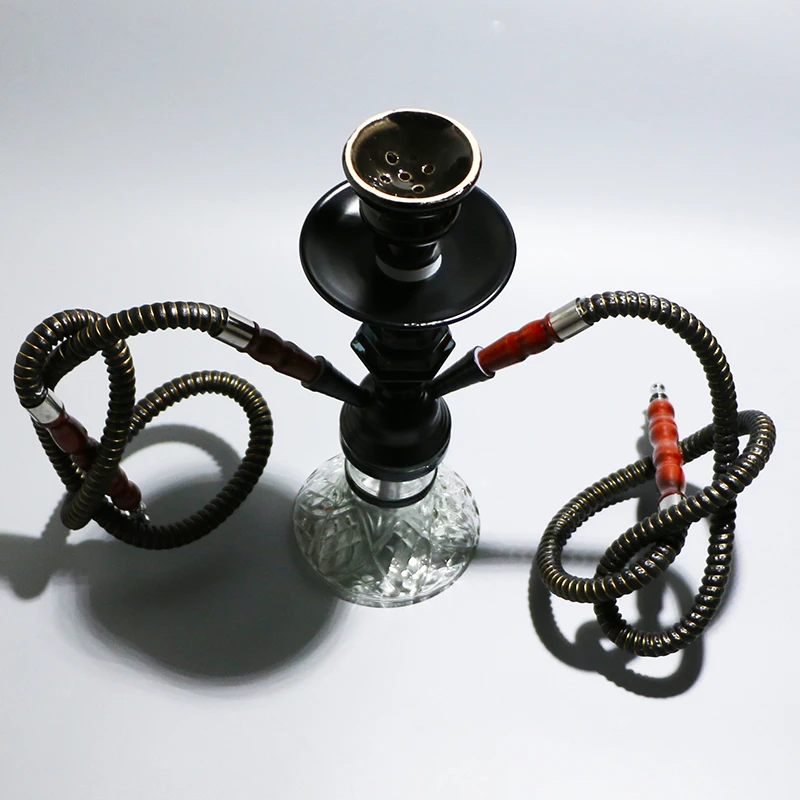 Revive Glass Hookah Set Black Chicha Yellow Shisha Blue Narguile Red Nargile Green Water Pipe Ceramic Smoking Bowl Hose Options