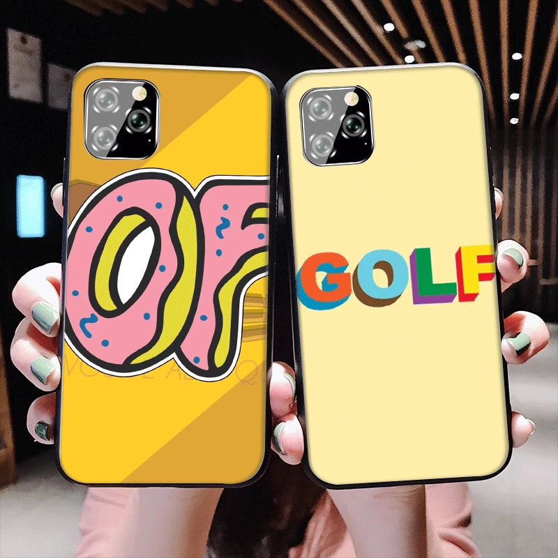 Роскошный силиконовый чехол GOLF для телефона iPhone 7 8 6 6s Plus XR X XS Max 11 Pro SE 2020 задняя