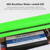 80KM/H Fast Speed Brushless RC Speedboat Capsize Reset Function Water-cooled ESC Metal Blade Rudder Anti-Collision Hull Boat Toy 4