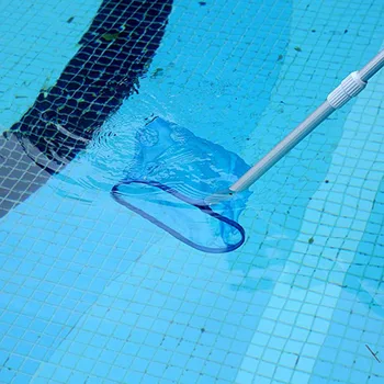 

New Swimming Pool Cleaning Tools Garden Outdoor Pools Mesh Leaf Deep Net Skimmer Rake Durable Cleaning Tool Dropshipping
