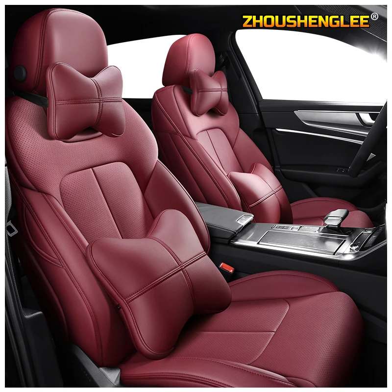 Кожаное автомобильное сиденье ZHOUSHENGLEE под заказ для Hyundai Veloster LAFESTA Coupe Azera Grand SantaFe