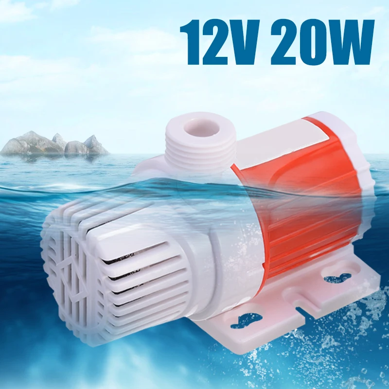 12V 20W Solar Power Portable Water Pump Fountain Pump Energy Efficient Submersible Water Pump Garden Pond Pool