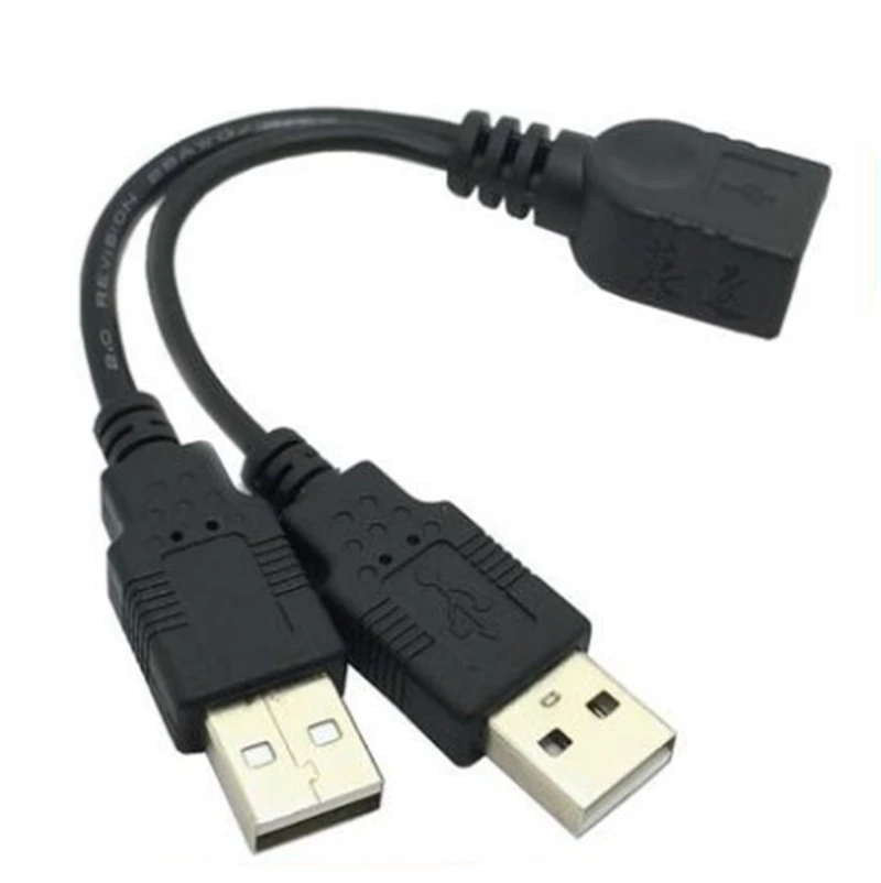 Двойной Удлинитель USB 2 0 A с разъемом Папа-USB для принтеров | Электроника