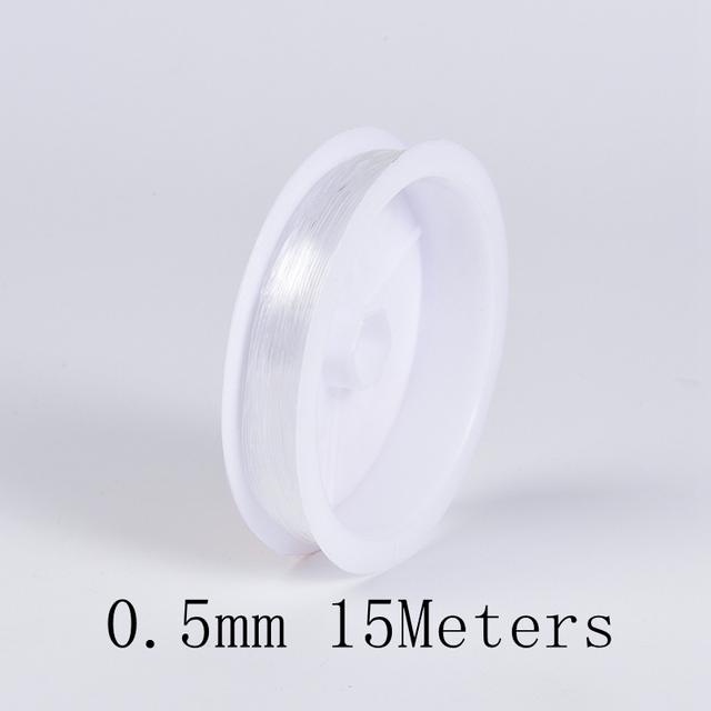 Plastic Crystal DIY Beading Stretch Cords Elastic Line Jewelry Making Supplies String Bracelet Thread String Thread
