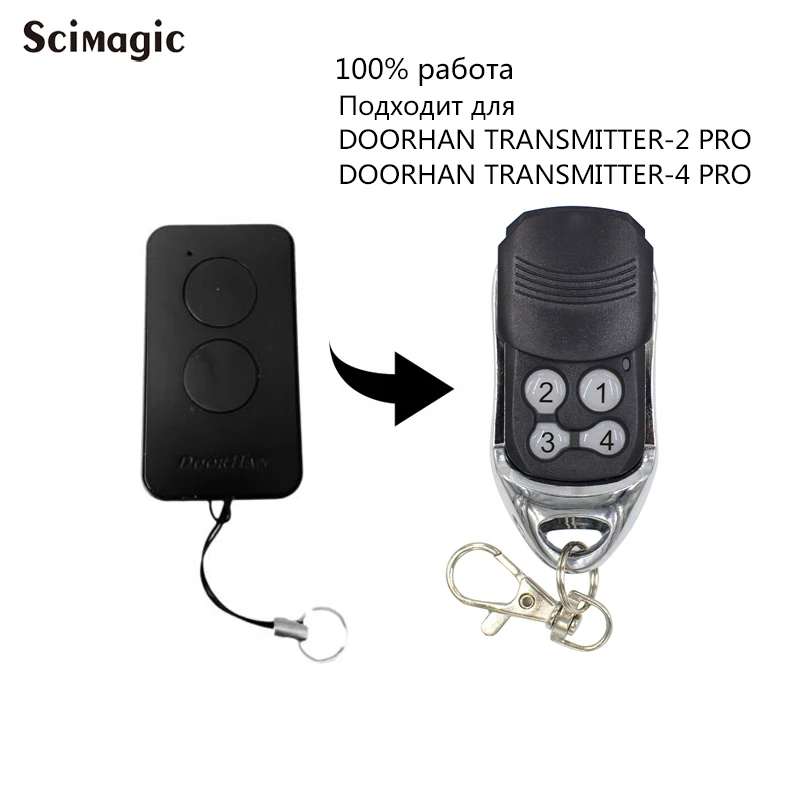 DOORHAN TRANSMITTER 2 PRO / 4 для ворота и шлагбаумы гаражный дверной пульт дистанционного