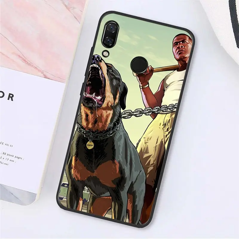 best phone cases for xiaomi MaiYaCa rockstar gta 5 Grand Theft Phone Case for Xiaomi Redmi8 4X 6A 9 8A Note8T 5Plus Note9 7 Note8pro leather case for xiaomi