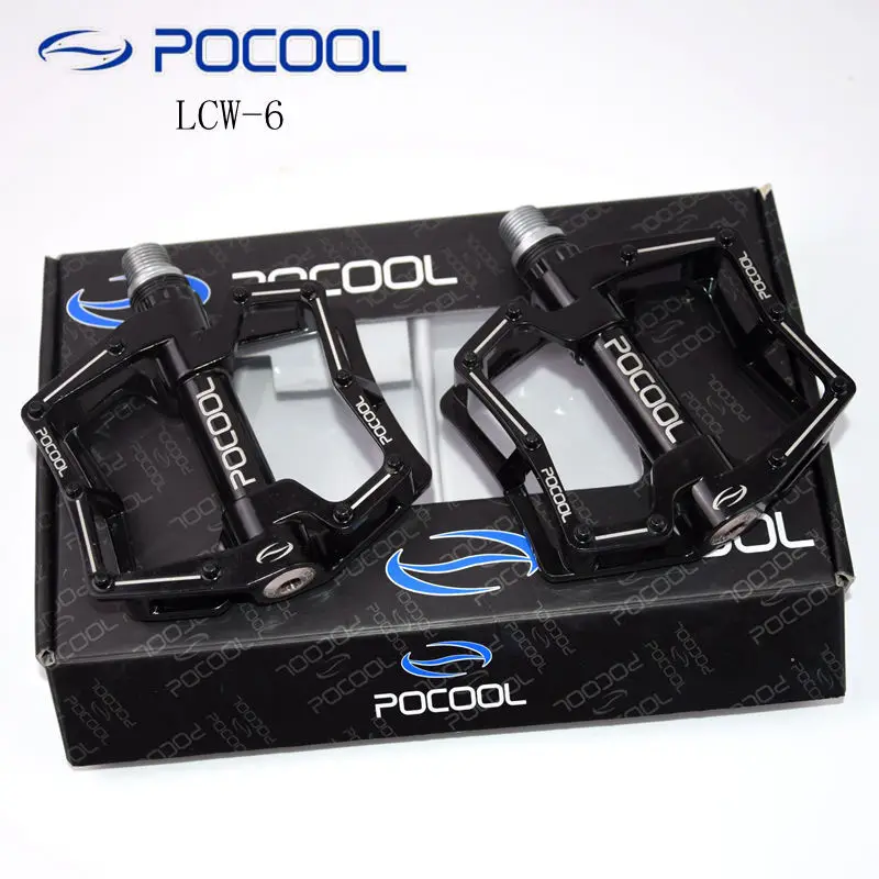 Тайвань pocool Паркур горный шоссе велосипедная педаль с педалью/фрезерный станок с ЧПУ с педалью Lcw-6