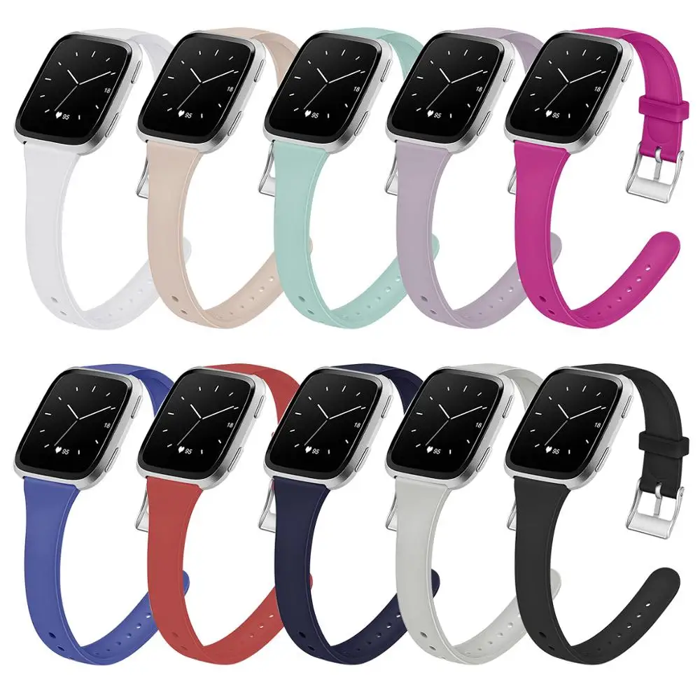 Силиконовые Спортивные Ремни Для Fitbit Versa Ремешок Браслет сменный Браслет для Fitbit Versa чехол силиконовые аксессуары