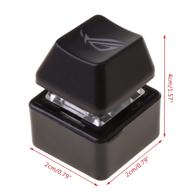 RGB LED Mechanical Keyboard Switch Keychain Light Up Backlit For Keyboard Tester keyboard switch keychain