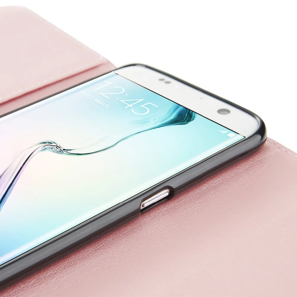 Роскошный кожаный чехол кошелек для Samsung S10 S9 S8 Plus Женская милая элегантная сумка