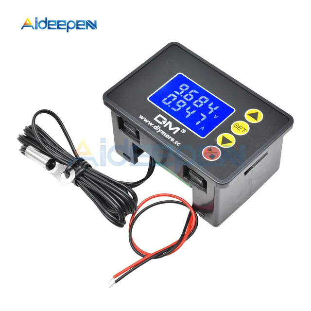 electrolight DC 0-100V 10A LCD Display Digital Voltmeter Ammeter