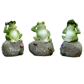 

Resin Frog Statue Decor Garden Animal Decoration
