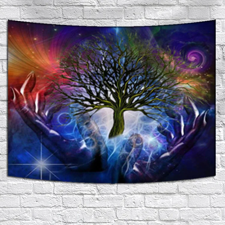 

Tapestry of life tree of landscape