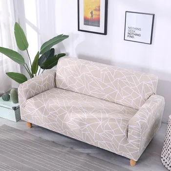 

Spandex Sofa Slipcovers Elastic All-inclusive Couch Cover for Different Shape Sofa Chair Single Loveseat L-Style Sofa
