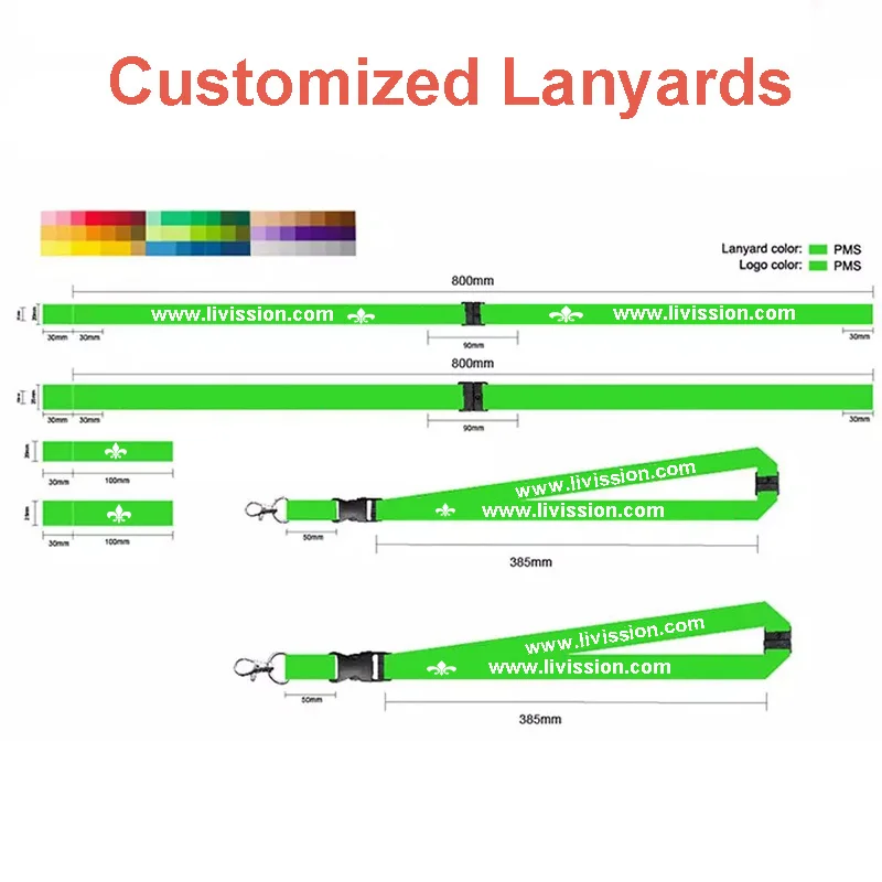 50 PCS Fashion Trinket Customized Lanyard llaveros Safety Label Embroidery Customize Keychain Lanyard for Aviation Gifts OEM Key (1)