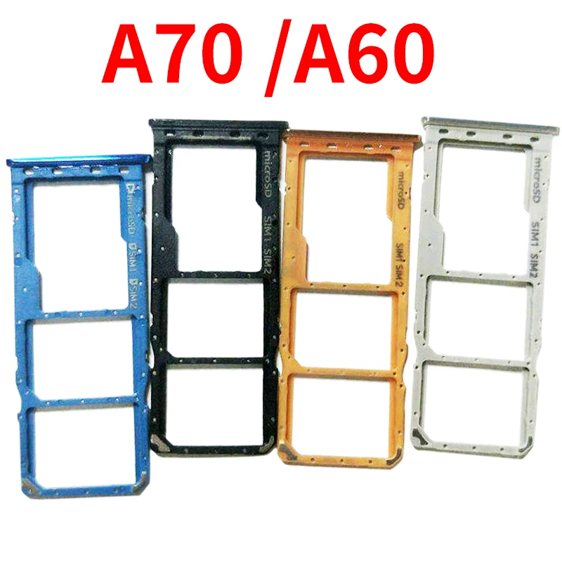 100 шт./лот для SamSung Galaxy A60 SM A6060 A70 A705 A705F слот SIM карты SD карта лоток держатель