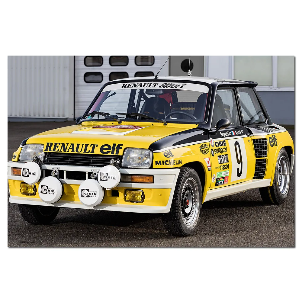 1979 1984 Renault 5 Turbo Car Picture Wall Art Posters And Prints Modern Canvas Painting For Living Room Decor Painting Calligraphy Aliexpress