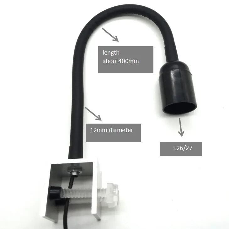 Светодиодный аквариумный светильник с зажимом зажим для перегородки подставка