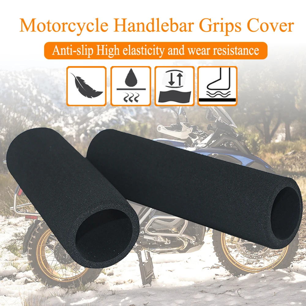 Universal Non-Slip Anti Vibration Foam Handle Grip Heat Shrink Handlebar Grips Brake Cover For BMW R1250GS Adventure R1200GS ADV |