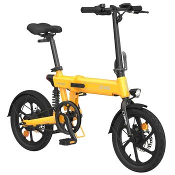 

HIMO Z16 16 Inch Folding Power Assist Electric Bicycle Moped E-Bike 80KM Range 10AH Mountain e bike bicicleta eletrica