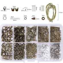 

Hypoallergenic DIY Earring Making Accessaries With Jump Rings Extend Chain Claps Earring Hook Suitable For Jewelry Necklace