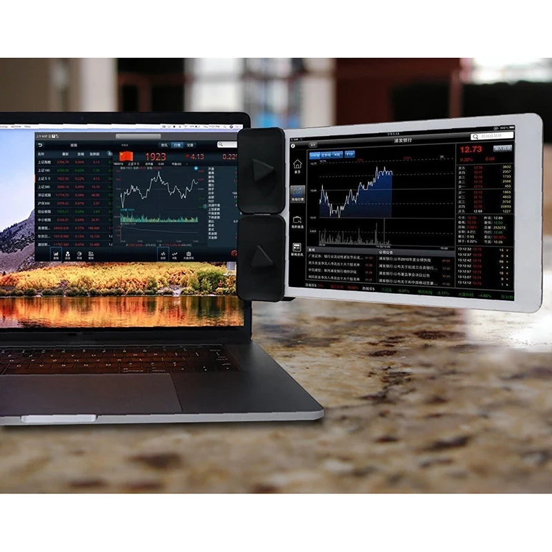 Боковое крепление клип для двойного монитора двойной дисплей Ipad монитор и