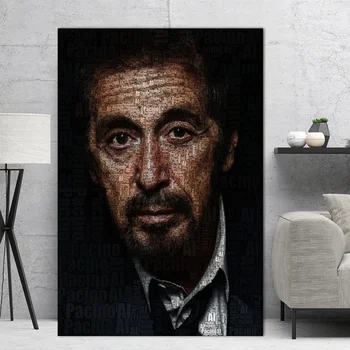 

Al Pacino Art Canvas Poster Painting for Living Room Dropshipping