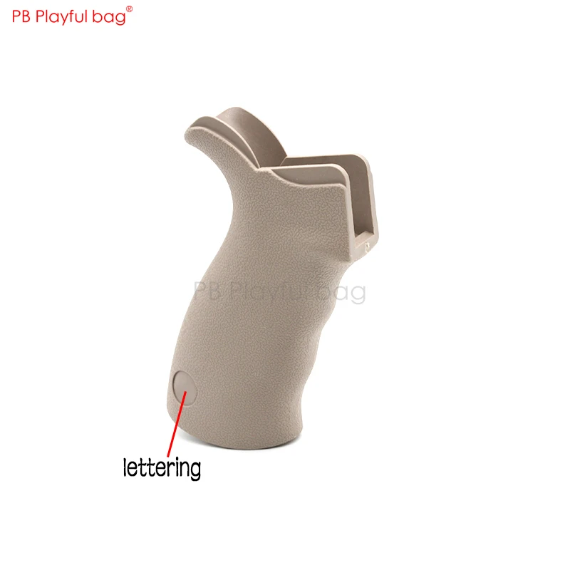 1pcs Playful bag Tactical CS toys part ERGO Nylon Grip 480 motor/Jinming 9/HK416/BD556/M4/TTM Water bullet gun accessories LD76 - Цвет: 1pcs