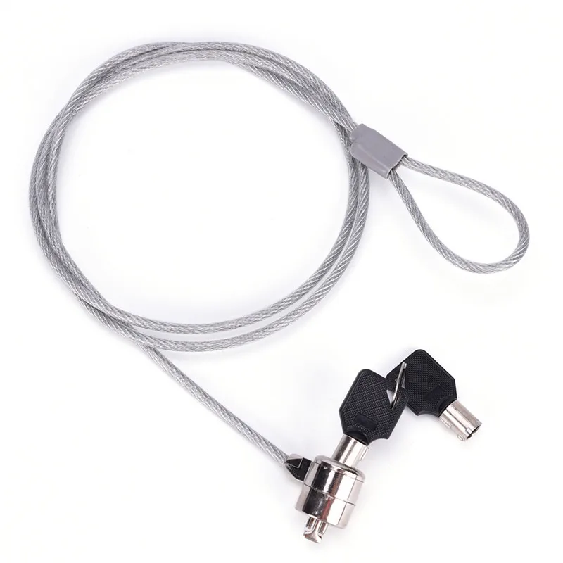 

Anti-Theft Office Notebook Laptop PC Computer Desk Key Security Lock Chain Cable