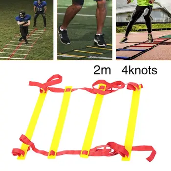 

Equipment Plastic Football Training Equipment Step Agility Ladder, Oxford Cloth Speed Ladder Training Fitness Jumping Ladder