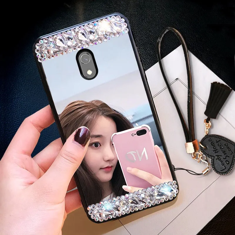 Зеркальные чехлы для Xiaomi Pocophone F1 Mi 6X A2 5X A1 8 9 9SE 10 K30 Redmi 9T Pro S2 4X 4A NOTE 4 5 6 7 7A 8A 8T 8Pro