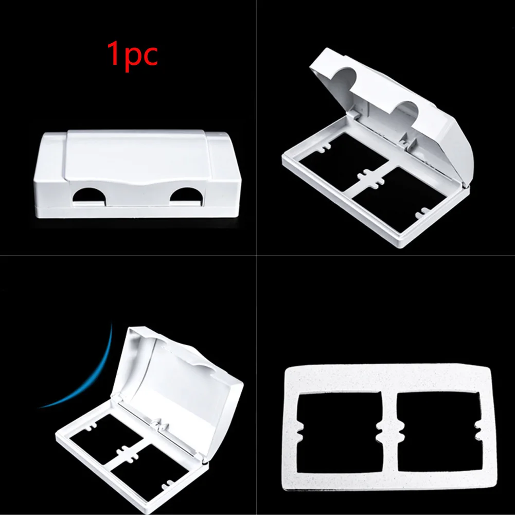 Прочная розетка, электрическая Детская безопасность, двойная розетка, переключатели, водонепроницаемая Детская бытовая коробка, настенное крепление, Офисная заглушка, защитная крышка