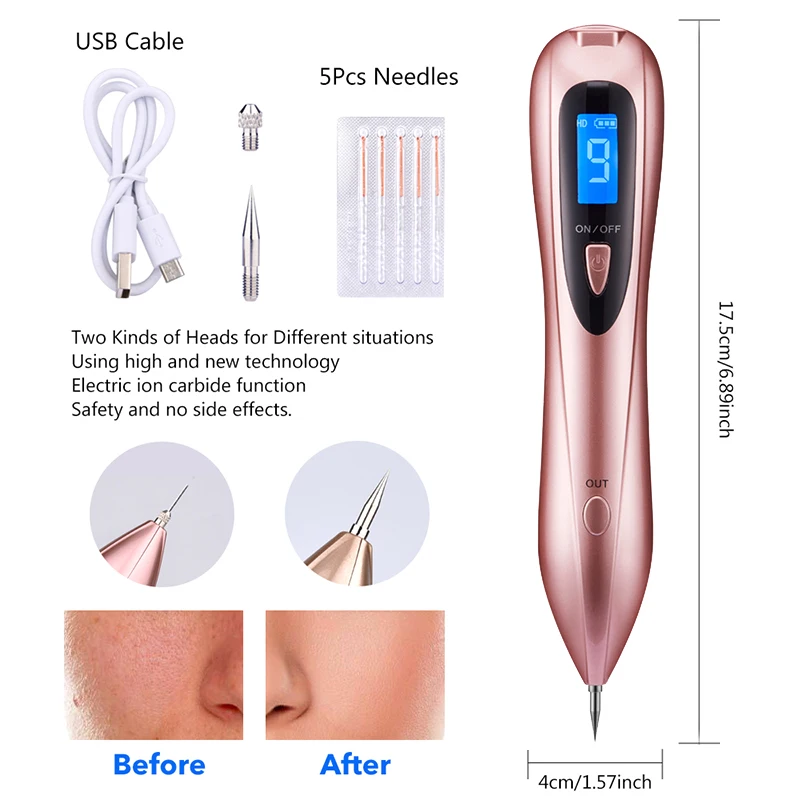 Spot Remover Pen LCD Skin Care Point Pen