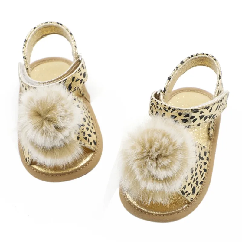 Милые летние детские босоножки для девочки принцессы повседневная обувь с принтом на мягкой подошве первые ходунки 0-18 месяцев подарки для новорожденных - Цвет: X