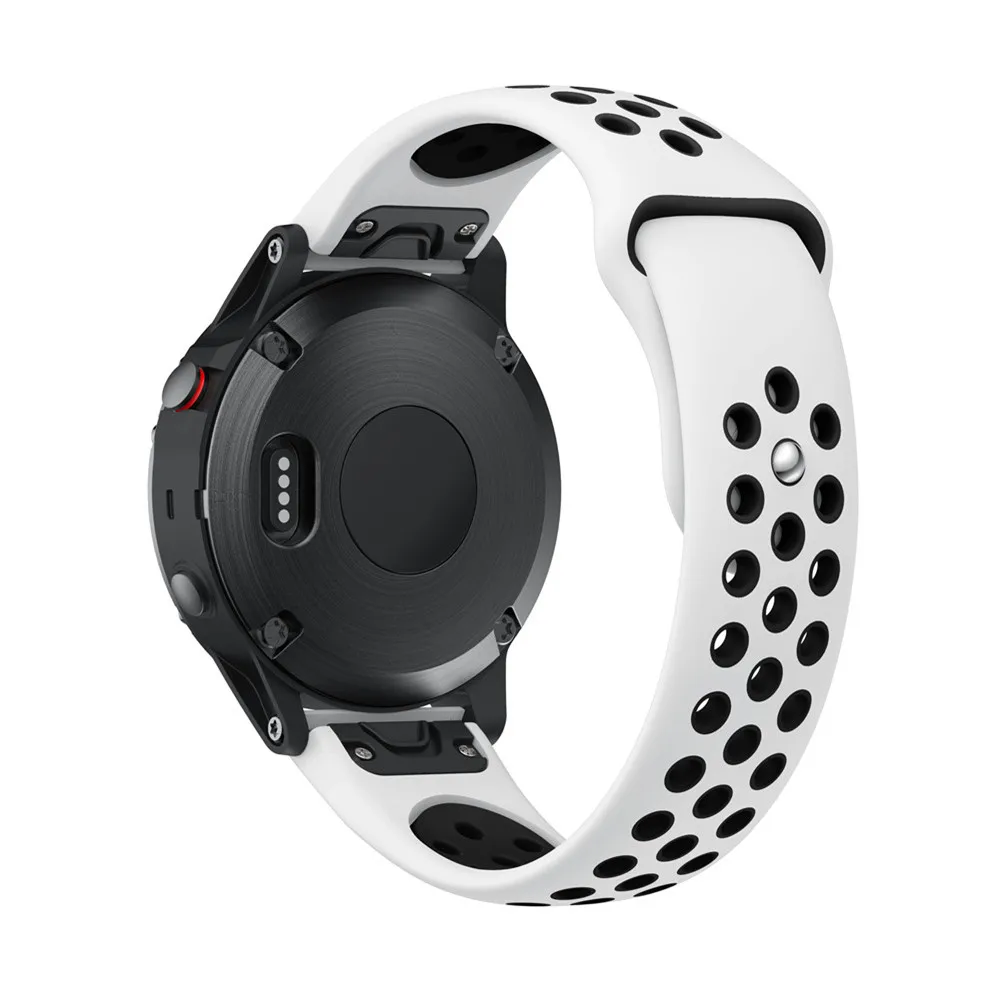Силиконовый ремешок для наручных часов для Garmin Fenix6/fenix5 браслет для часов Easy Fit быстроразъемный ремешок для forerunner 935 945