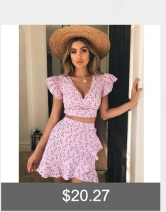 ZAFUL Eyelet Plunge Belted Wide Leg Shorts Set Sleeveless Women Solid Elastic High Waist Ruffles Belted Two Pieces Sets