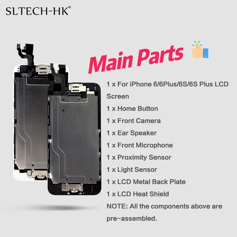 AAA For iPhone 6 6S Plus LCD Full Assembly Complete 100 With 3D Force Touch For 3