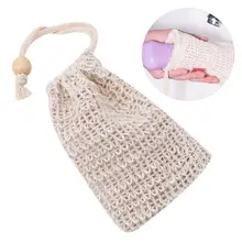 1/2/4 шт. Портативный из хлопка и льна двухъярусная мыльница из нержавеющей стали мягкий Пенящийся устройство для мыльных пузырей чистка лица массажный, отшелушивающий сумка