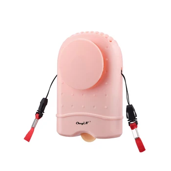 

Mini USB Hanging Neck Fan 5V Air Cooler Rechargeable Portable Small Silent Pocket Fans for Desktop Office Outdoor Office Travel