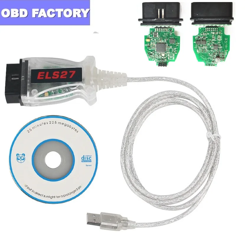 

ELS27 FORScan Scanner PIC24HJ128GP+FTDI Mircochip Works ELM327&J2534 Pss-Thru ELS27 Scanner For Mazda FoCOM